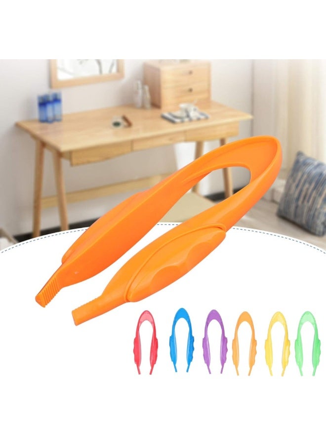 طقم ملاقط جامبو 6 قطع من سنوزل مارت – لعبة تعليمية لتطوير المهارات الحركية الدقيقة، والتدريب على الإمساك والفرز والعد - Image 2